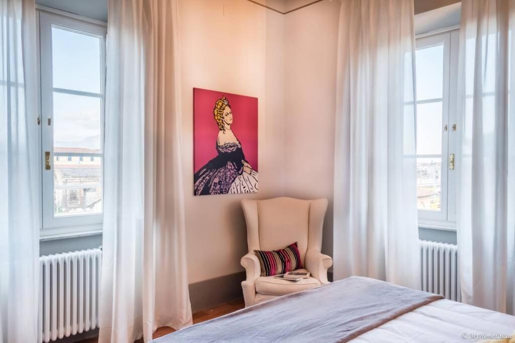 Casa Maria - Attico Di Lusso Vicino Alle Mura Lucca Eksteriør billede